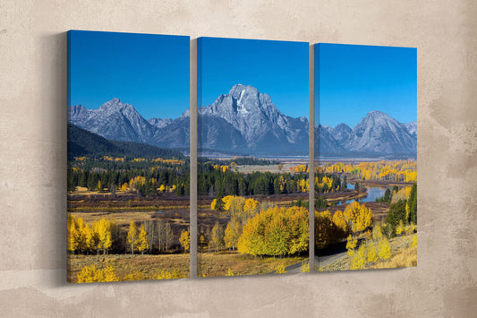 Grand Teton National Park Wyoming wall art canvas