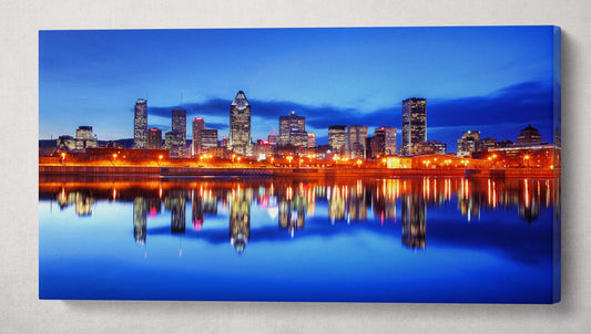Montreal Canada wall decor canvas print