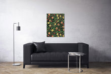 Load image into Gallery viewer, Fruit by William Morris Wall Art PETA Approved Vegan Leather Print Ambient