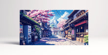 Charger l&#39;image dans la galerie, Japan Manga Street Cherry Blossom Anime canvas Single Panel