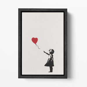 Balloon Girl Banksy Black Frame