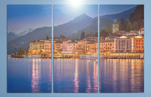 Carica l&#39;immagine nel visualizzatore di Gallery, Bellagio Lake Como home decor canvas print