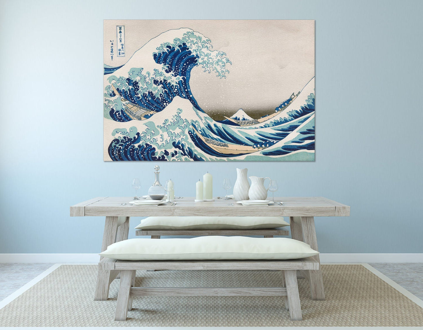 The Great Wave Off Kanagawa canvas print