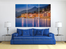 Carica l&#39;immagine nel visualizzatore di Gallery, Bellagio Lake Como wall art home decor canvas print