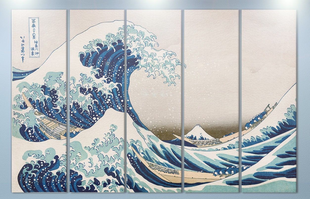 The Great Wave Off Kanagawa canvas print