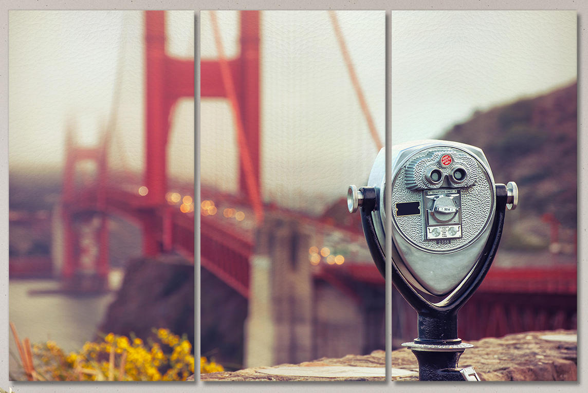 Golden Gate San Francisco wall decor canvas print