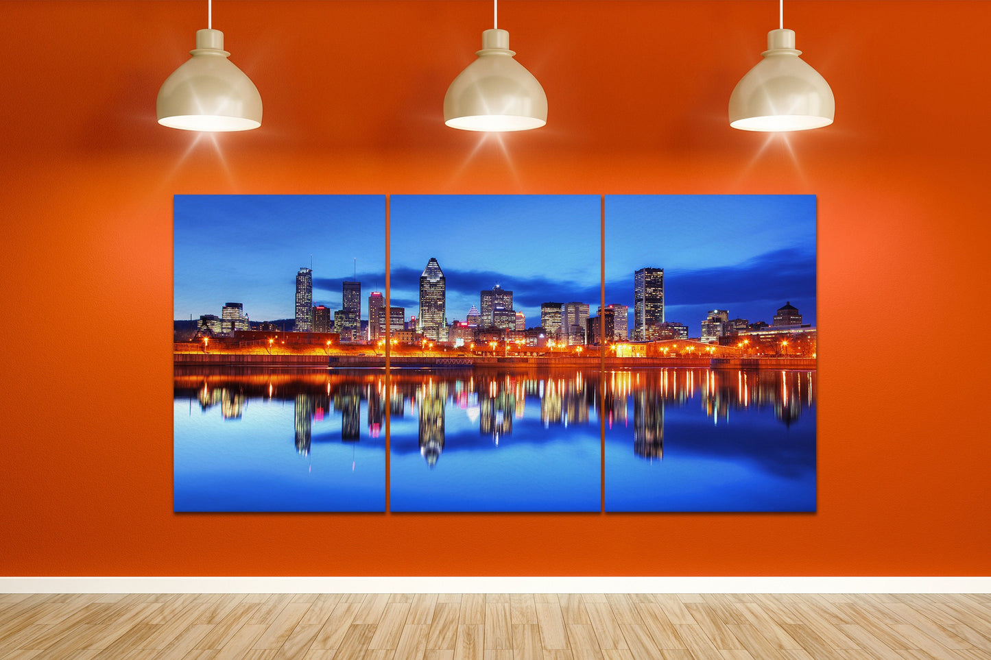 Montreal Canada home art canvas print