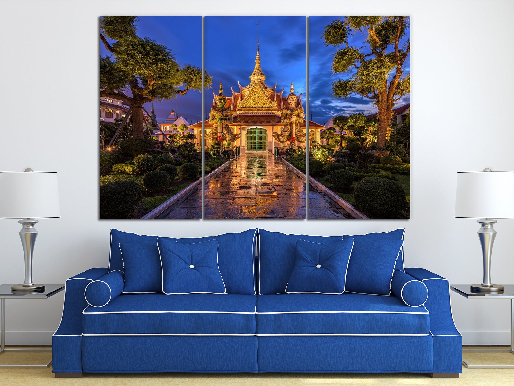 Thotsakan and Sahatsadecha Wat Arun Temple Bangkok home decor