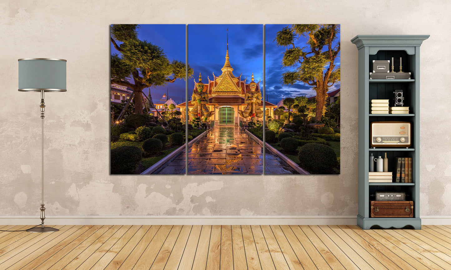 Thotsakan and Sahatsadecha Wat Arun Temple Bangkok home art