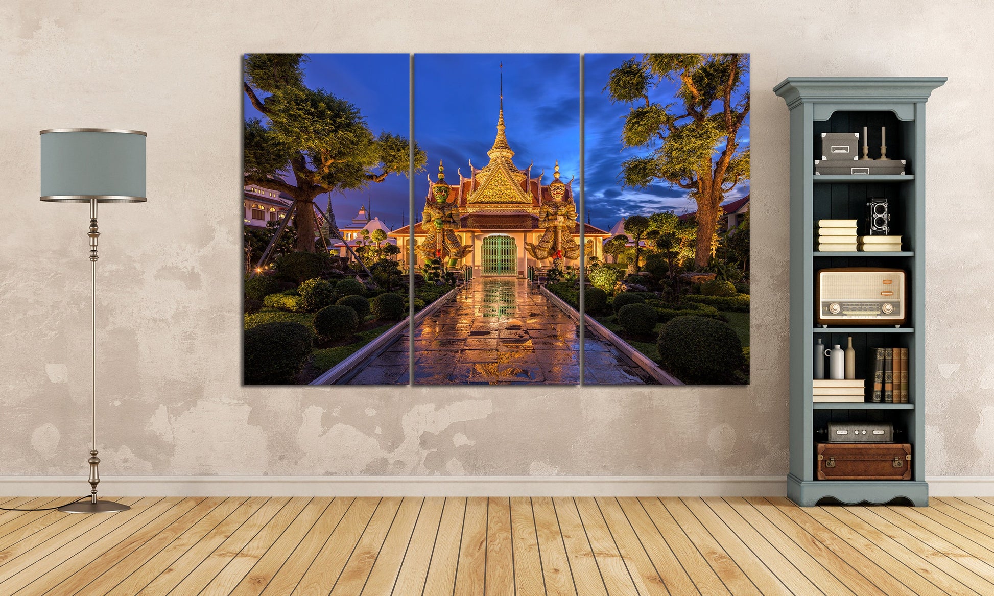 Thotsakan and Sahatsadecha Wat Arun Temple Bangkok home art