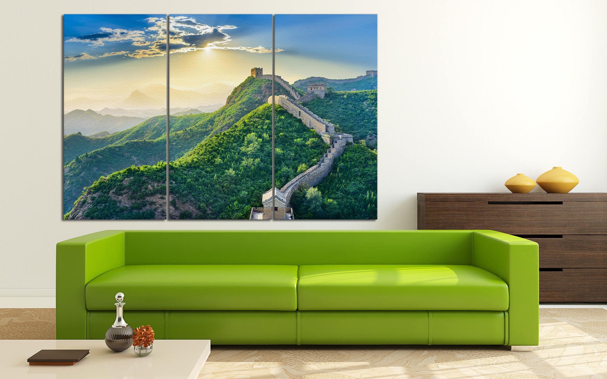 The Great Wall of China home decor canvas