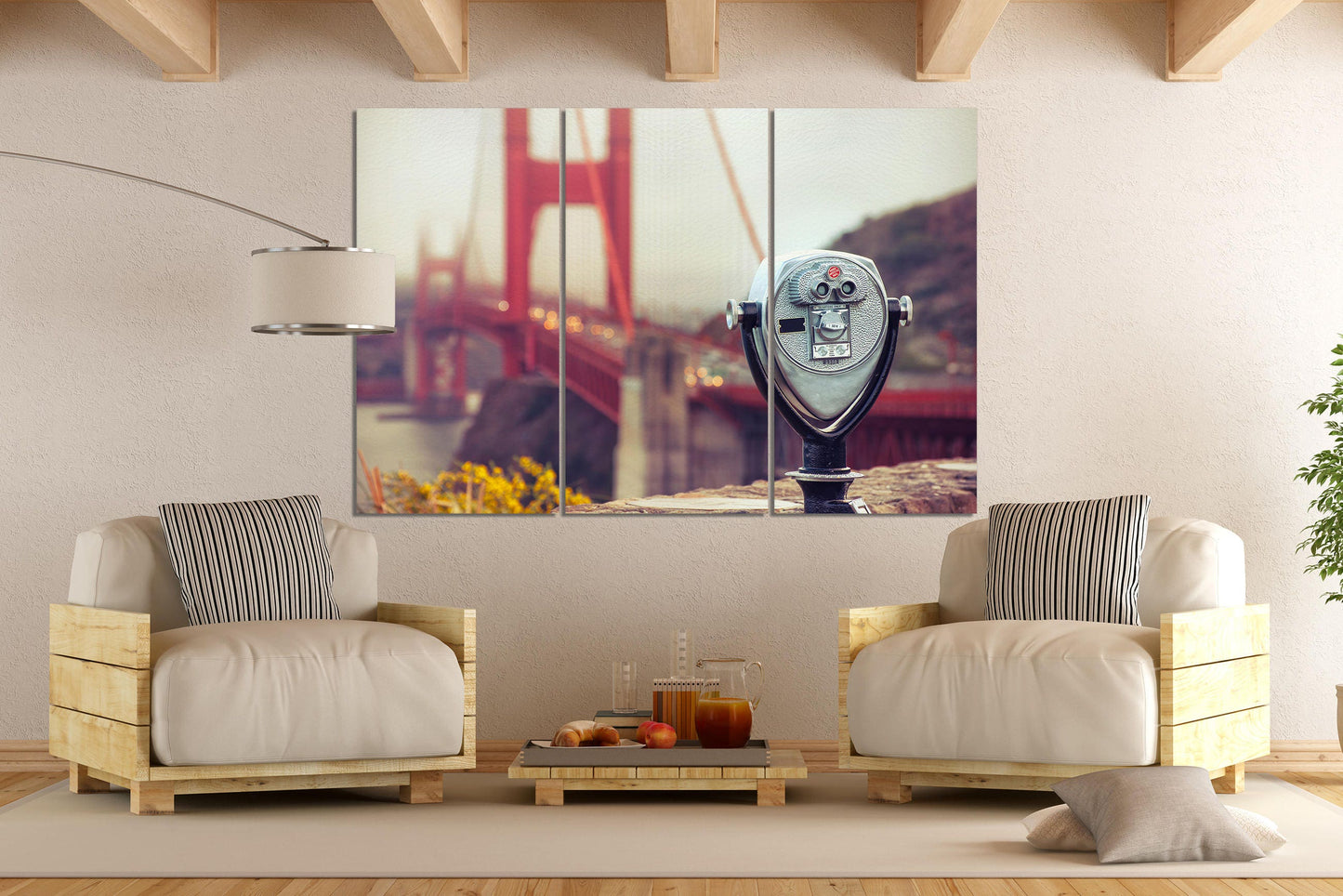 Golden Gate San Francisco home decor canvas print