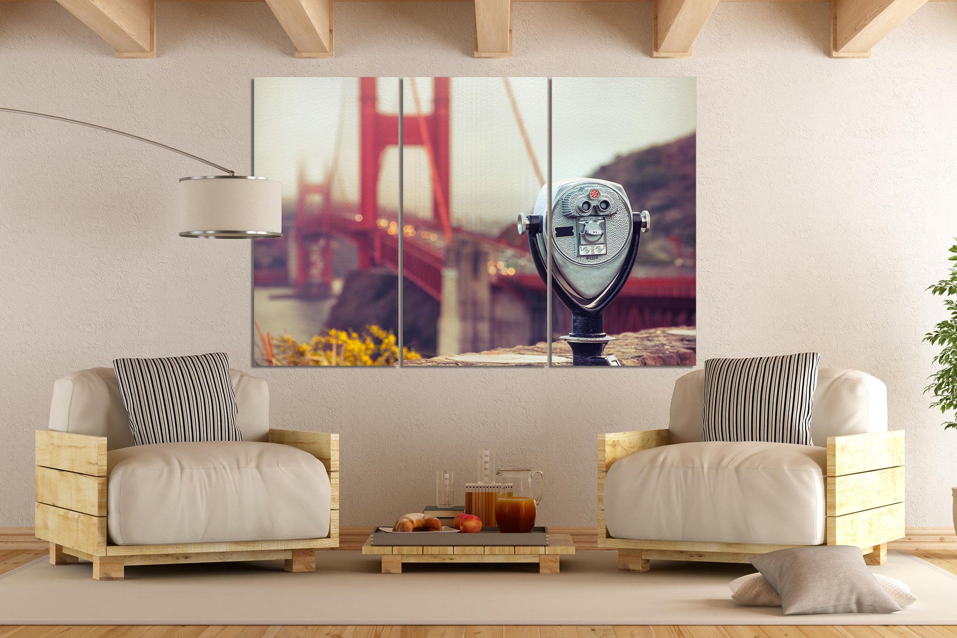 Golden Gate San Francisco home decor canvas print