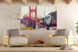 Golden Gate San Francisco home decor canvas print