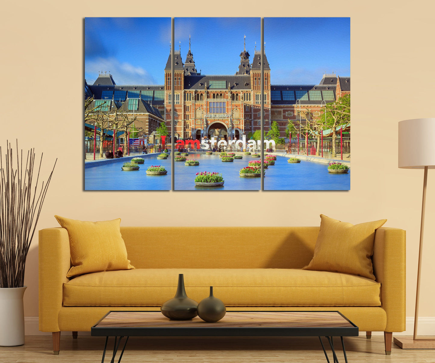 Amsterdam home decor canvas