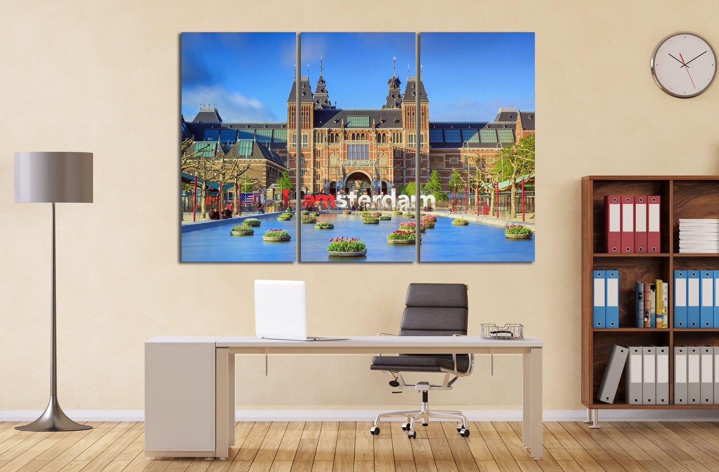 Amsterdam wall art canvas print