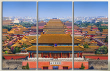 Load image into Gallery viewer, Forbidden City, Beijing, China Canvas Eco Leather Print, Made in Italy!