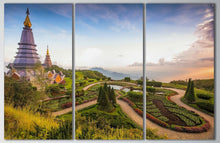 Load image into Gallery viewer, Doi Inthanon, Chiang Mai, Thailand Canvas Eco Leather Print, Made in Italy!