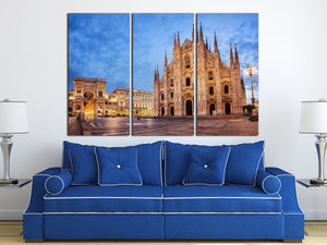 Milan home art canvas