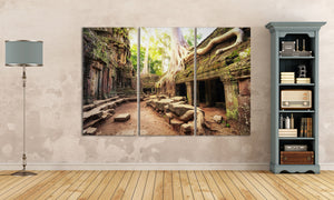 Angkor Wat Cambodia, Ta Prohm Khmer Buddhist Temple home decor