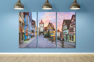 Rothenburg ob der Tauber wall art canvas home decor