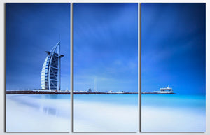 Burj Al Arab Hotel Dubai 3 pieces print
