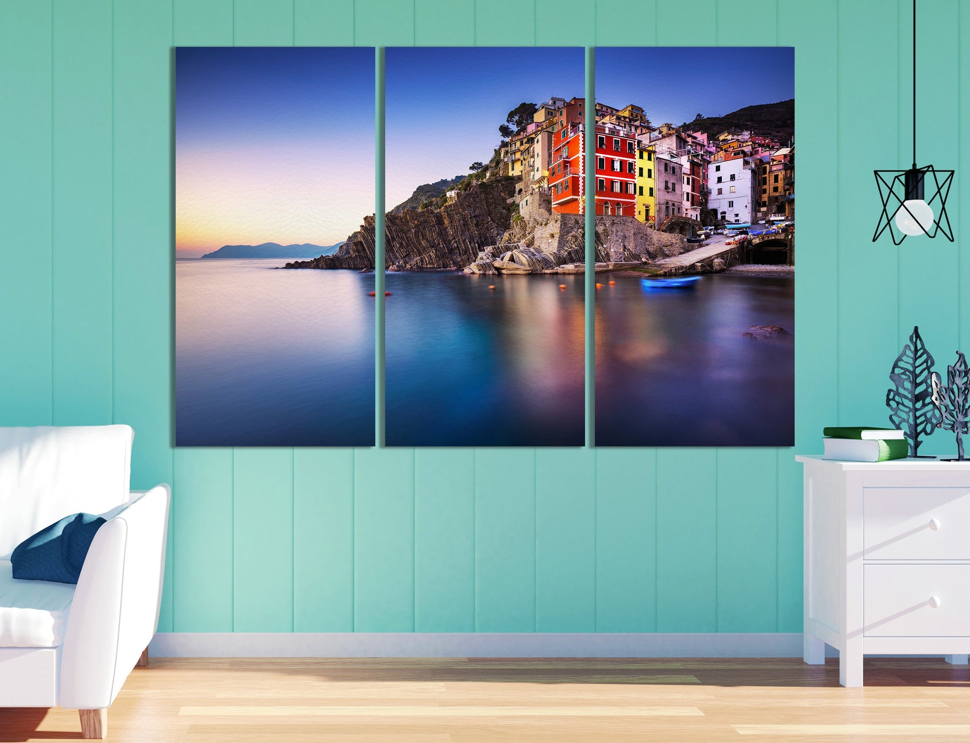Riomaggiore 5 Terre wall art canvas