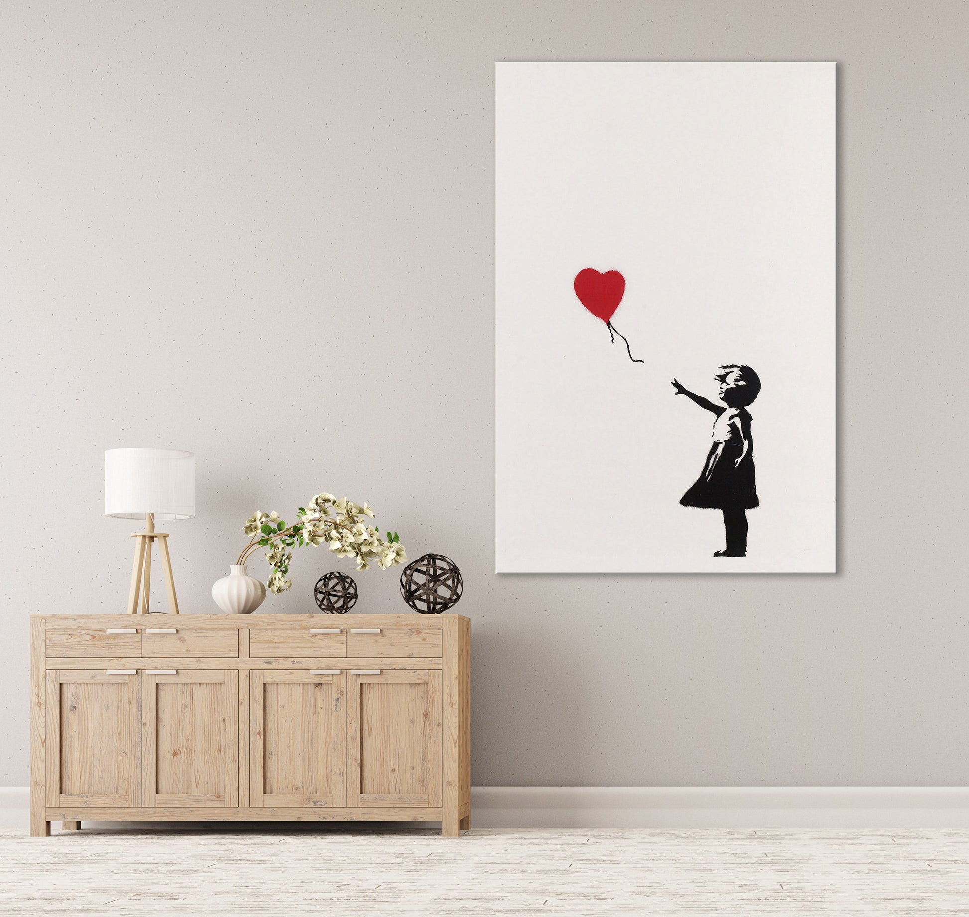 Balloon Girl Banksy Canvas