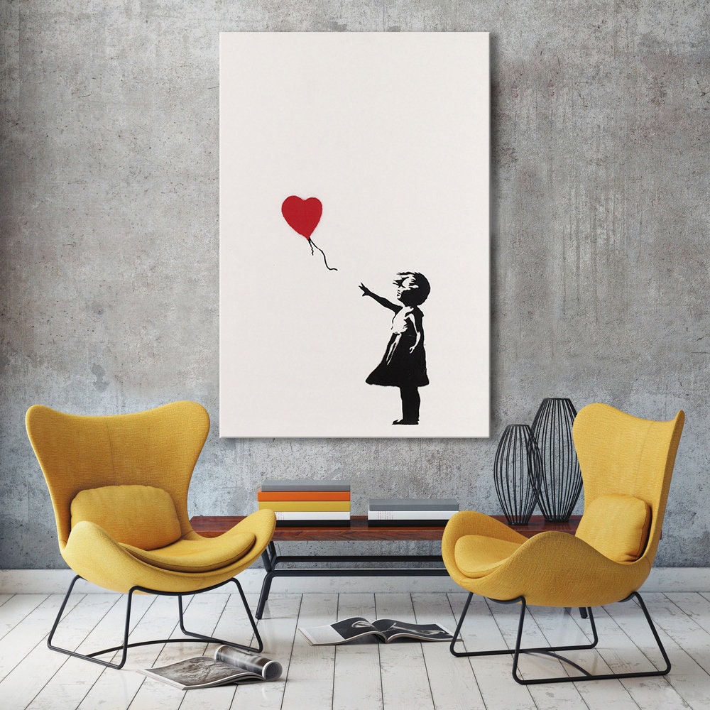 Balloon Girl Banksy Canvas