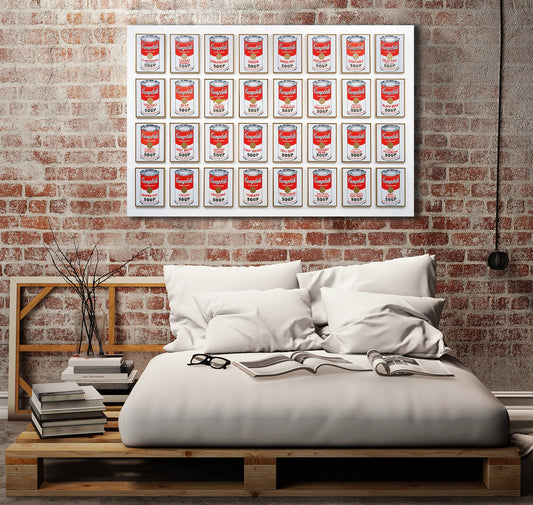 Campbells Soup Cans Andy Warhol wall art