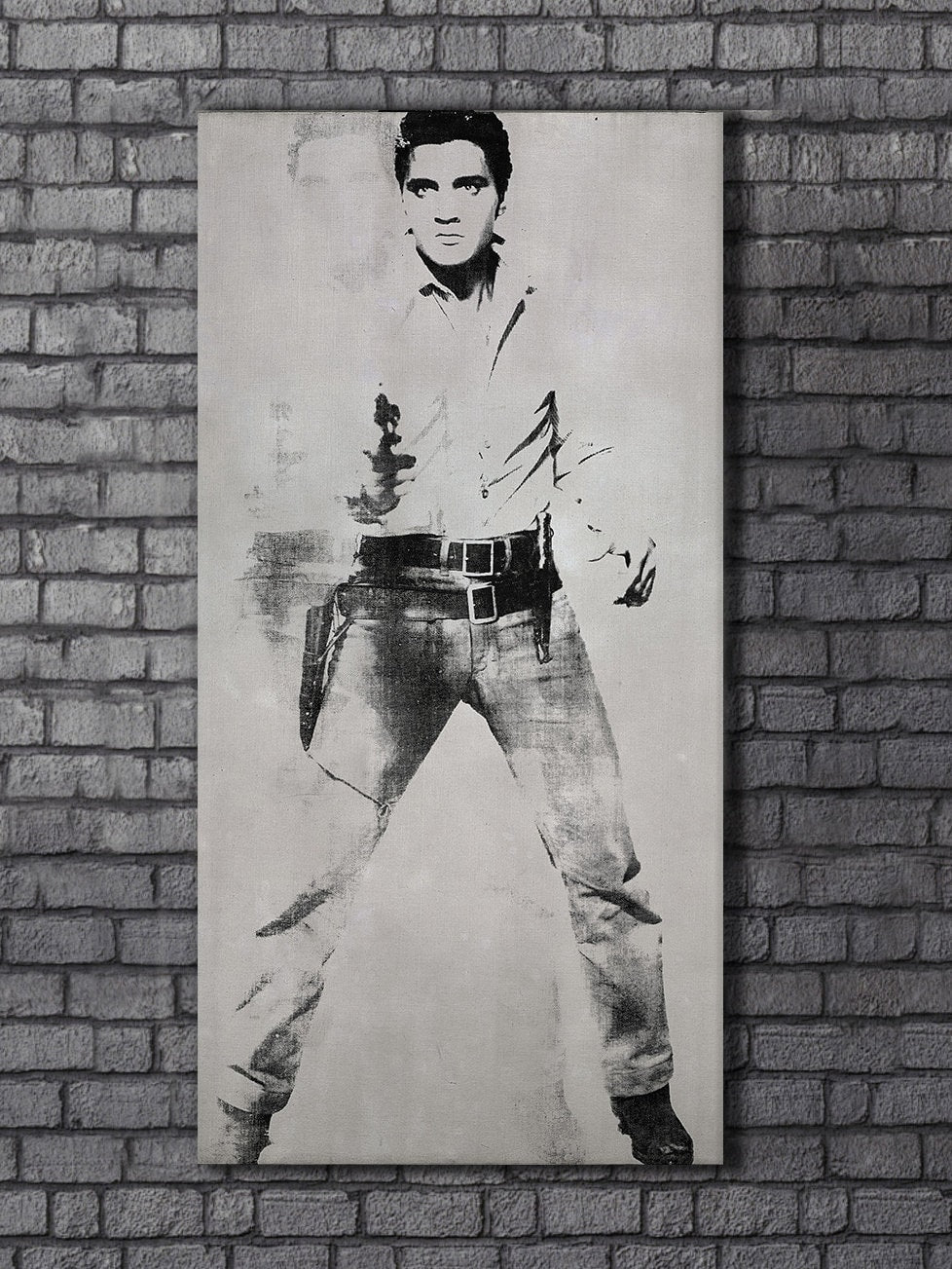 Andy Warhol Double Elvis canvas art
