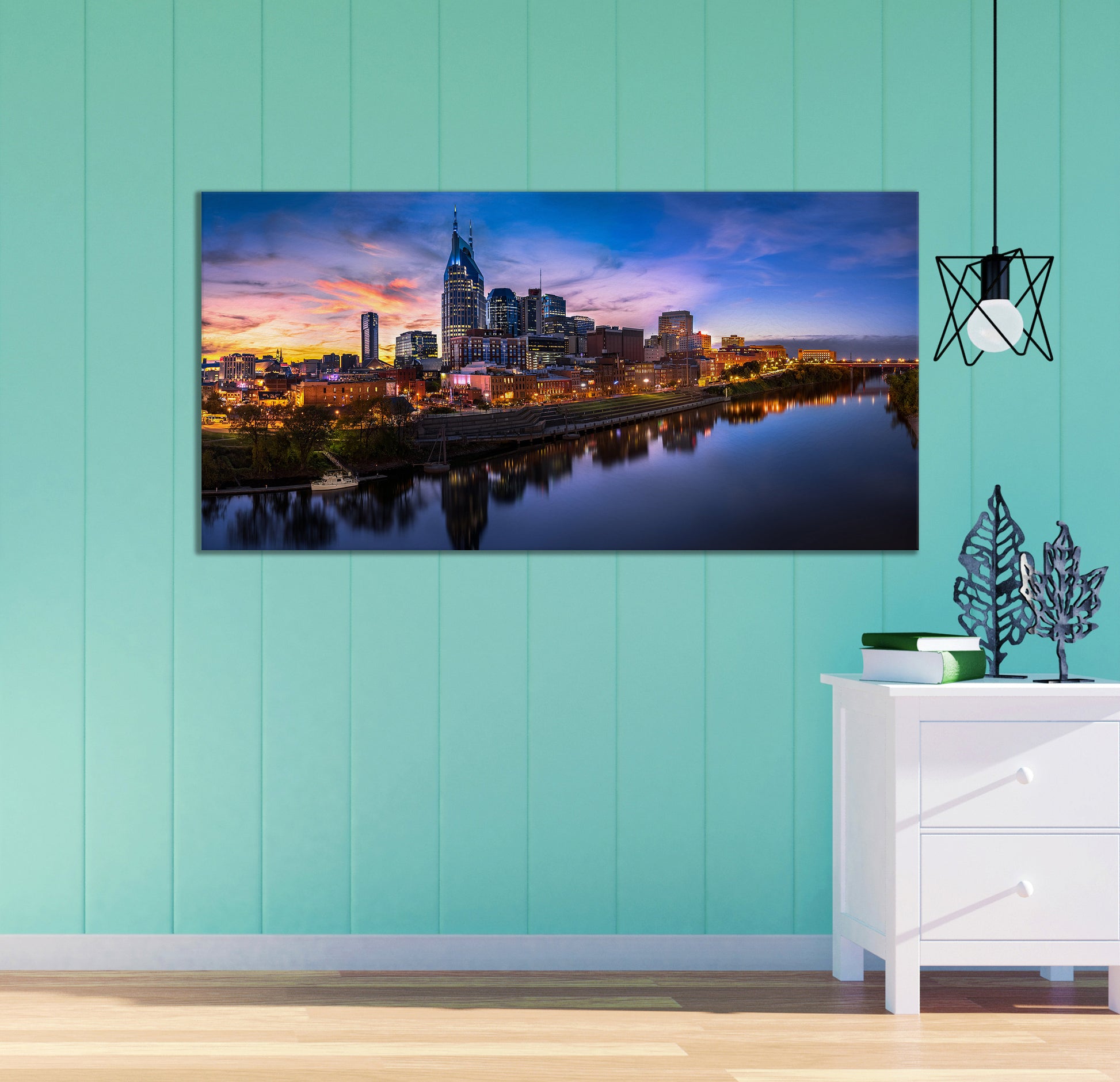 Nashville Skyline canvas print