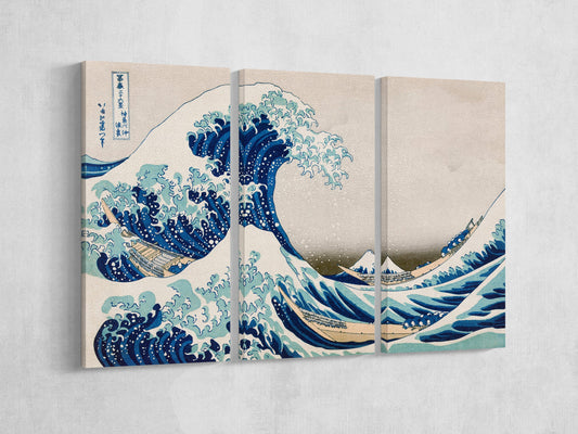 The Great Wave Off Kanagawa canvas print