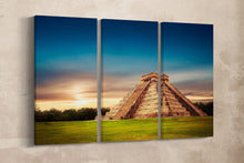 Load image into Gallery viewer, El Castillo Pyramid in Chichen Itza wall decor