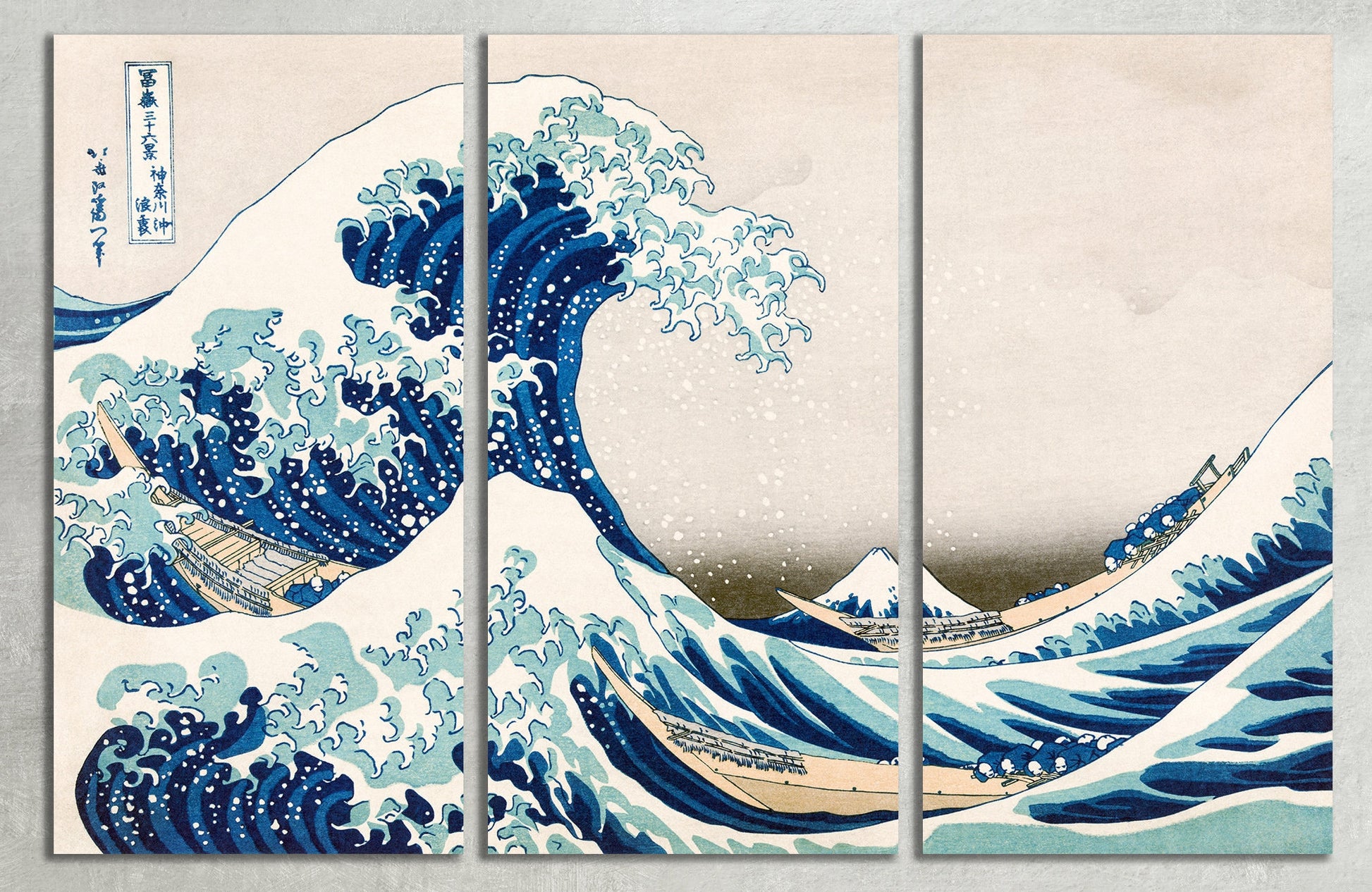 The Great Wave Off Kanagawa canvas print