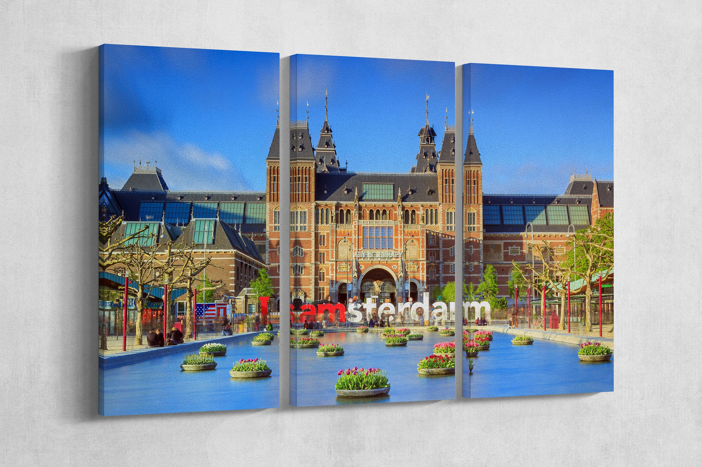 Amsterdam wall decor canvas