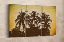Laden Sie das Bild in den Galerie-Viewer, Palm Trees Vintage Filter wall decor