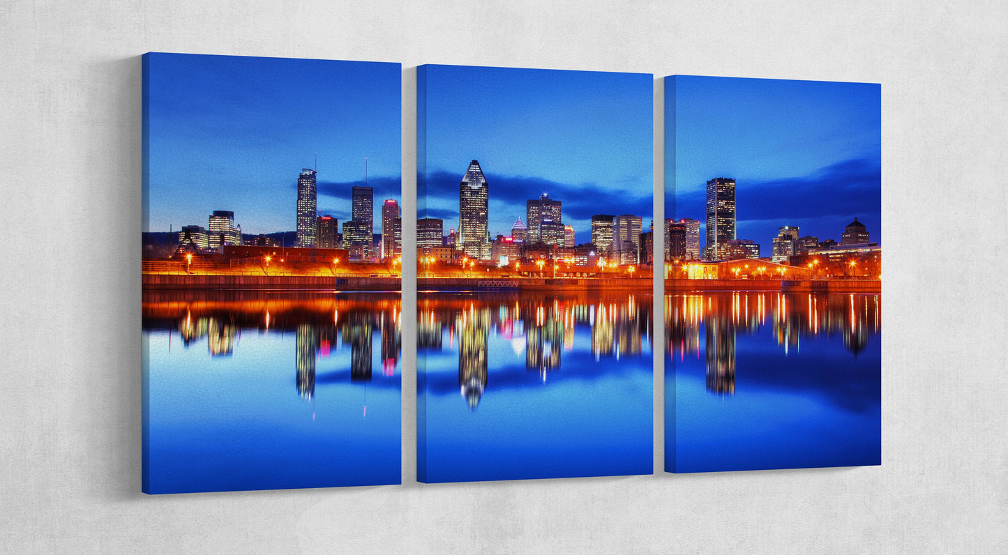 Montreal Canada wall art canvas print