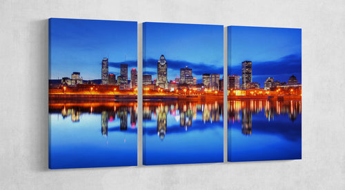 Montreal Canada wall art canvas print