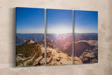 Charger l&#39;image dans la galerie, Yosemite National Park 3 panel wall decor
