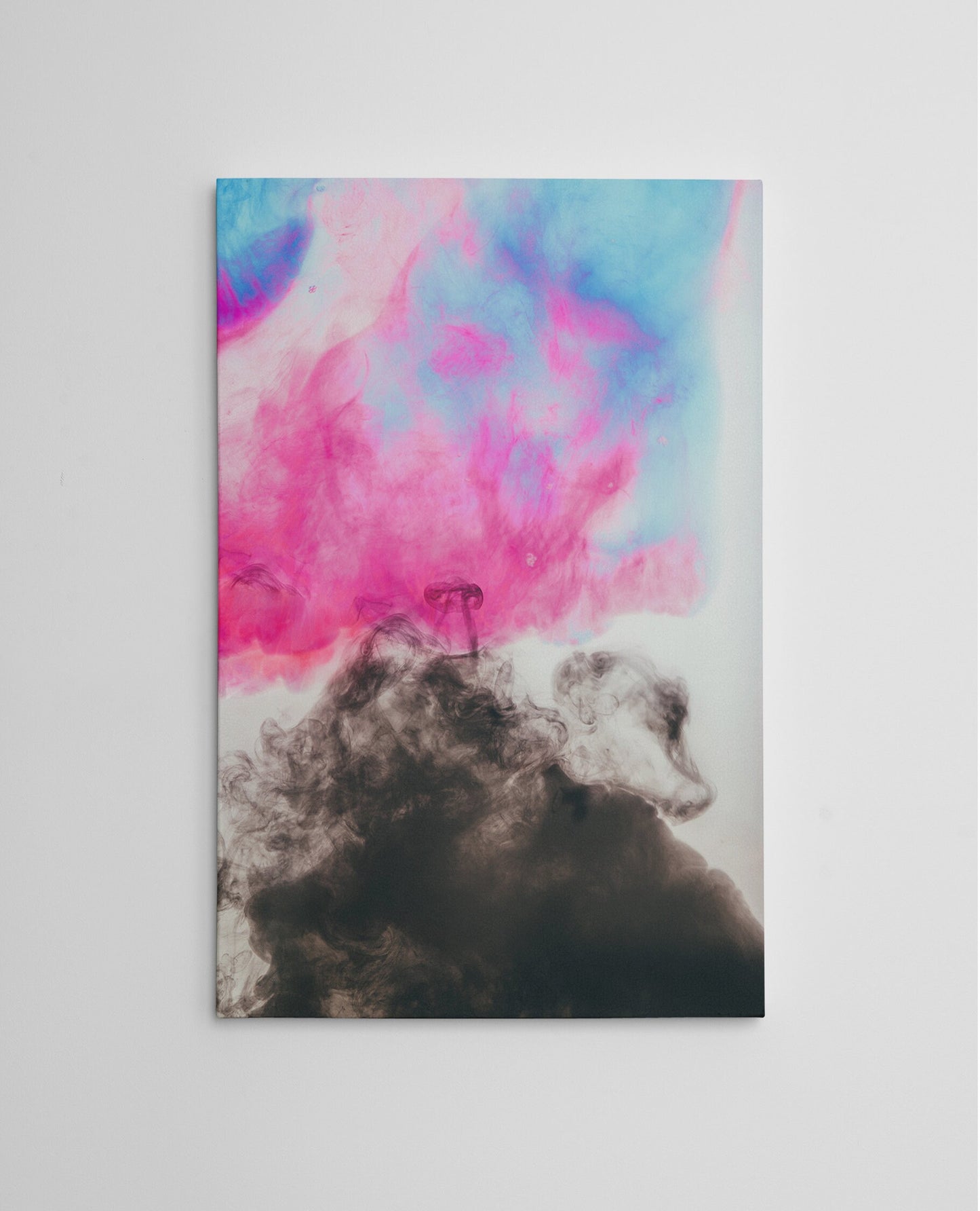 Abstract watercolor artwork canvas wall art print