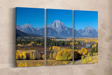 Laden Sie das Bild in den Galerie-Viewer, Grand Teton National Park Wyoming wall art canvas