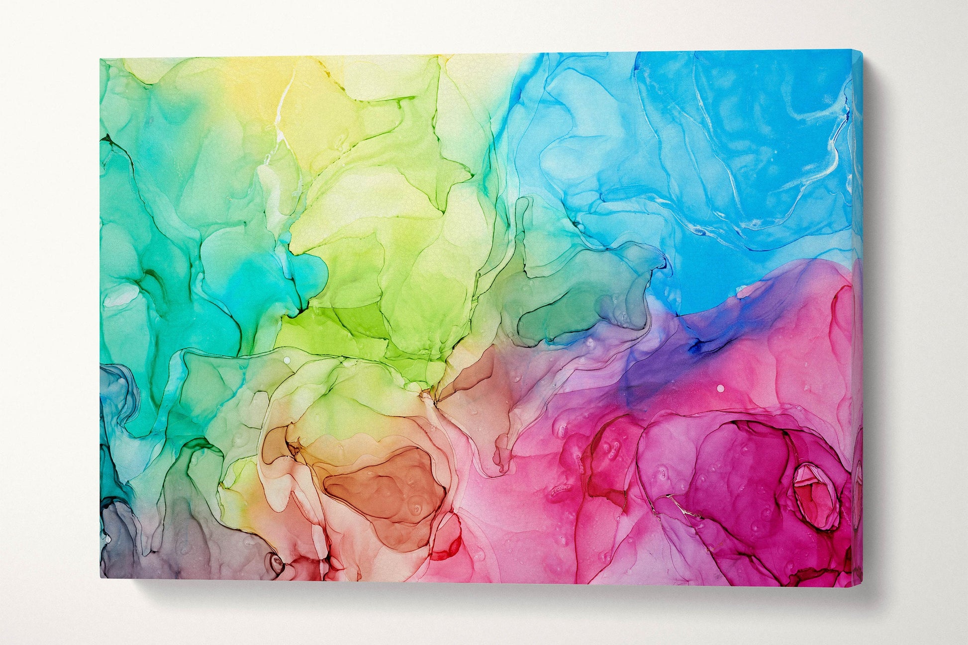 Modern Abstract Wall Art Leather Print | Abstract Decor | Abstract Bedroom Print | Large Wall Art | Large Asbtract Canvas | Made in Italy