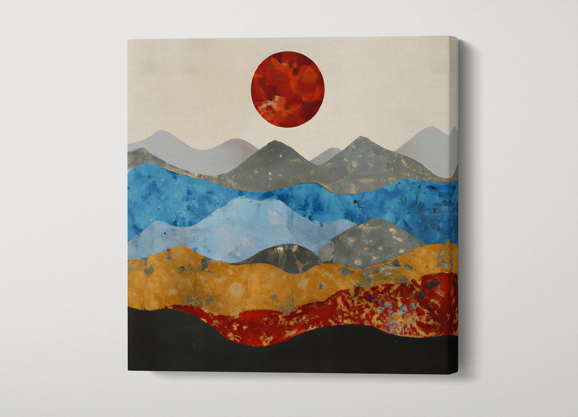 Nordic art canvas print
