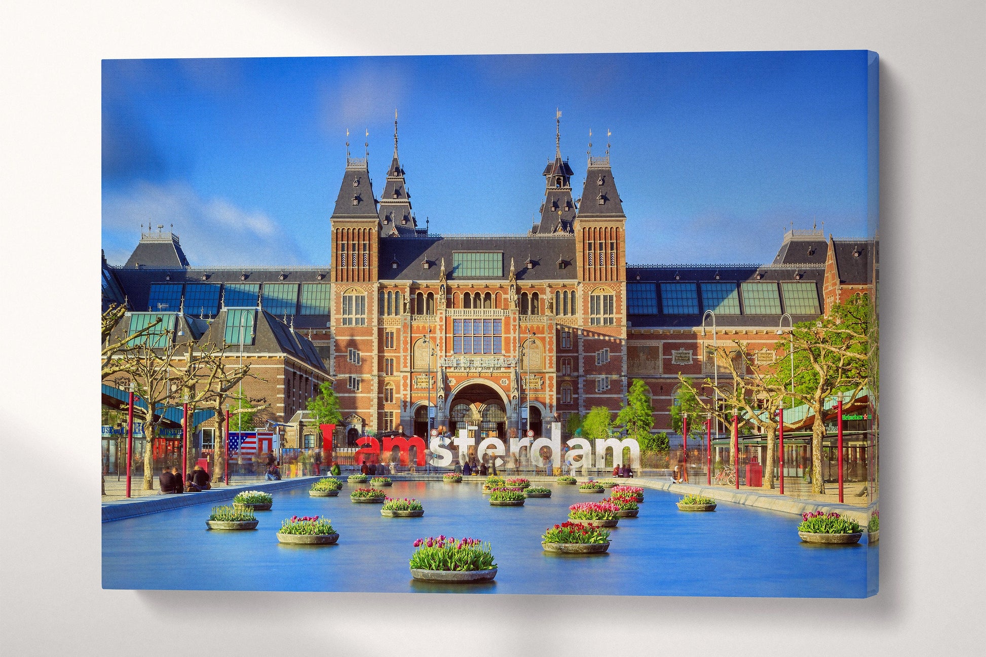 Amsterdam wall art canvas