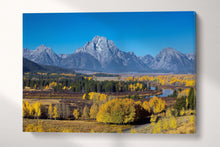 Laden Sie das Bild in den Galerie-Viewer, Grand Teton National Park Wyoming wall decor canvas