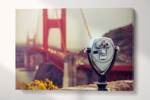 Load image into Gallery viewer, Golden Gate San Francisco wall art canvas print