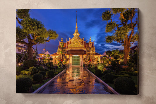 Thotsakan and Sahatsadecha Wat Arun Temple Bangkok wall decor