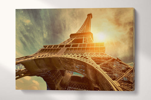 Eiffel Tower wall art canvas print