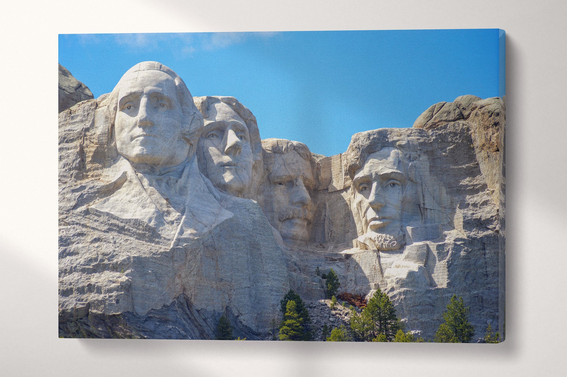 Mount Rushmore Wall Art Canvas